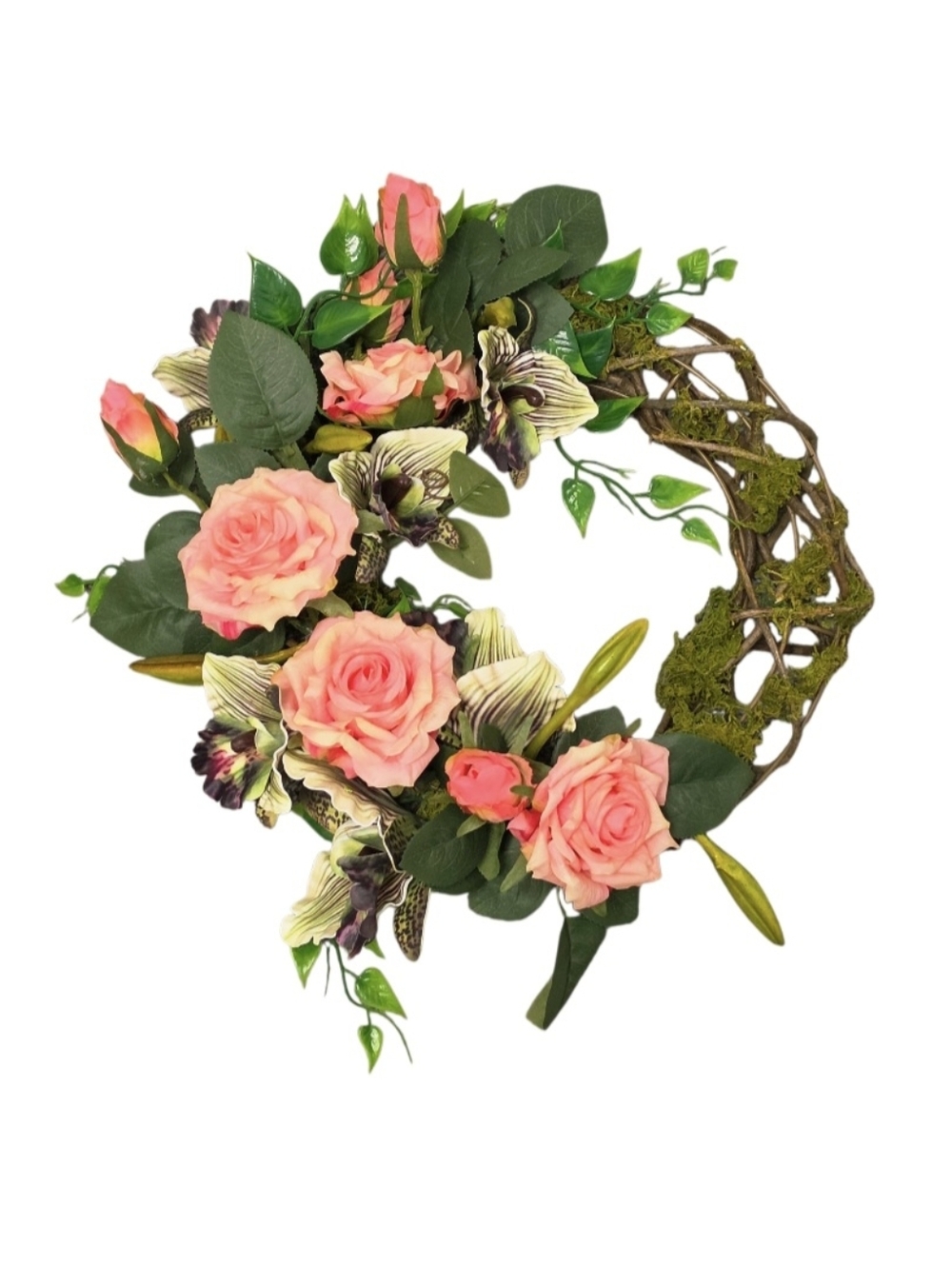 Rustic Floral Wreath - Picture 2 of 7